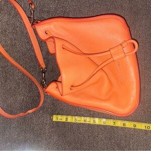 Marc Jacobs Orange Leather Crossbody Bag